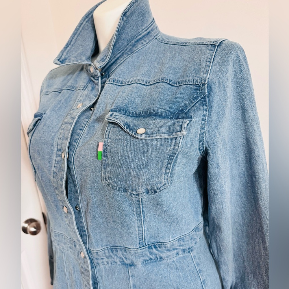 AKA Denim Dress
